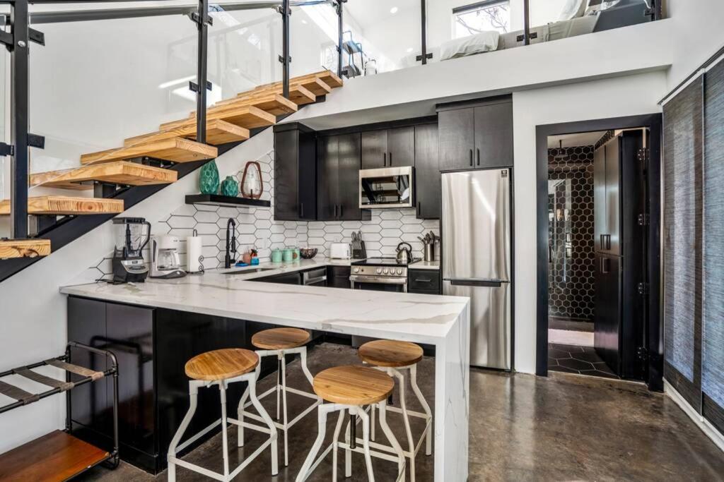 Quantum Tiny Loft At East End Revitalized Houston Exterior foto